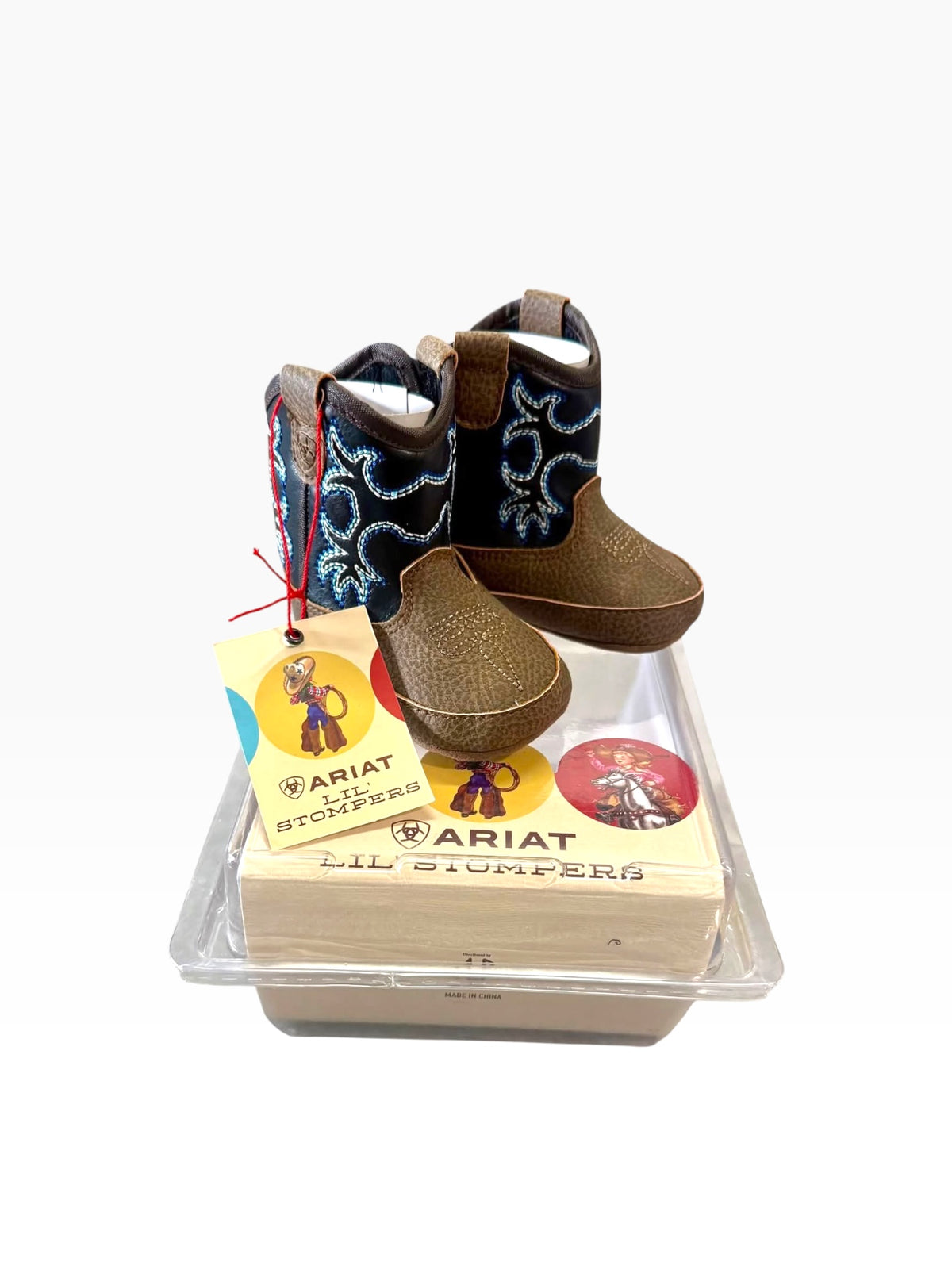 Ariat Lil' Stompers Baby Cowboy Boots – Size 00 – New in Box