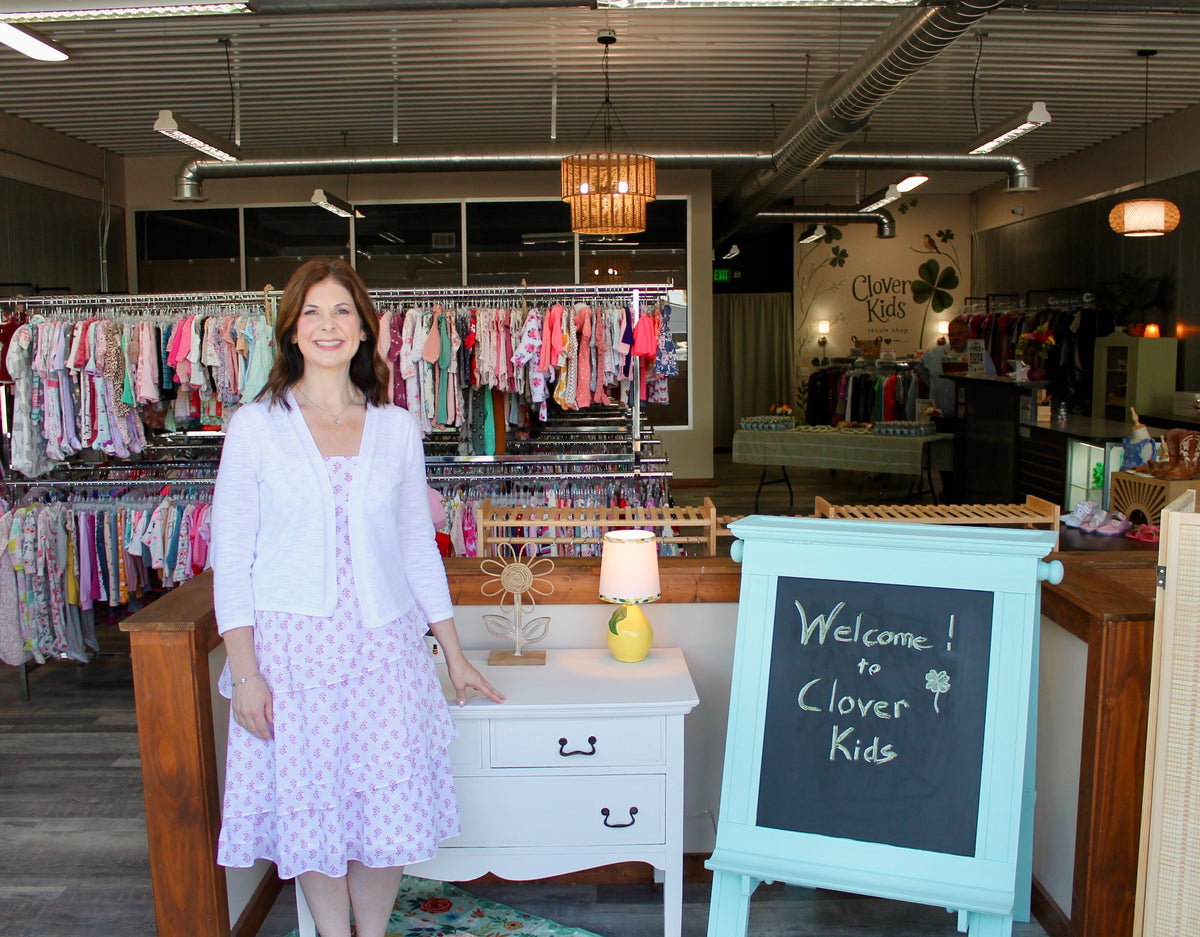 Natasha Repp, owner of Clover Kids Resale Shop